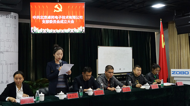 中共如意彩支部委员会成立